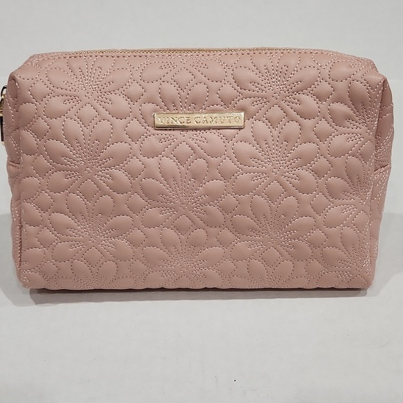 Vince Camuto Handbags - NWOT Vince Camuto Metallic Rose Make-Up Travel Bag Size 10 X 7